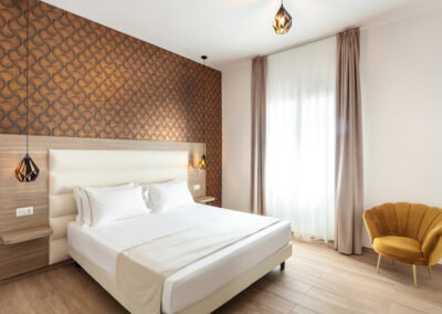 Mobilier moderne & déco chambre d'hotel